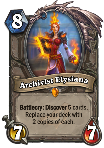 Warrior, Rogue and Elysiana - The Main Blights on Hearthstone